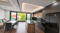 nhà đẹp khu vực Bồ Đề, 80m x 6 tầng, mặt tiền 6m, gara 4 ôtô, full nội thất