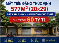 Cần gấp! Đất 577m2 Mặt Tiền Đặng Thúc Vịnh, Đông Thạnh Hóc Môn. Giá 60 Tỷ,