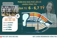 An cư sang xịn tại Lavida Vũng Tàu: Nhà phố 4 tầng đại lộ 3/2, giá rẻ nhất 5.6 tỷ
