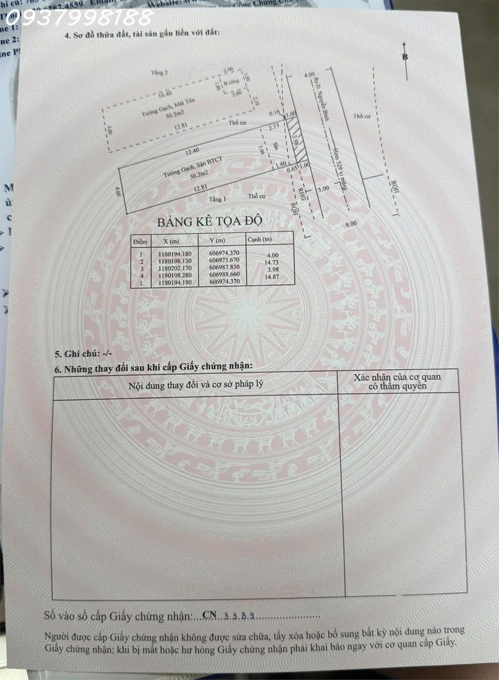 Bán nhà riêng tại 529/46, Nguyễn Bình, Nhà Bè, 5,25 tỷ (TL), 60 m2, full nội thất