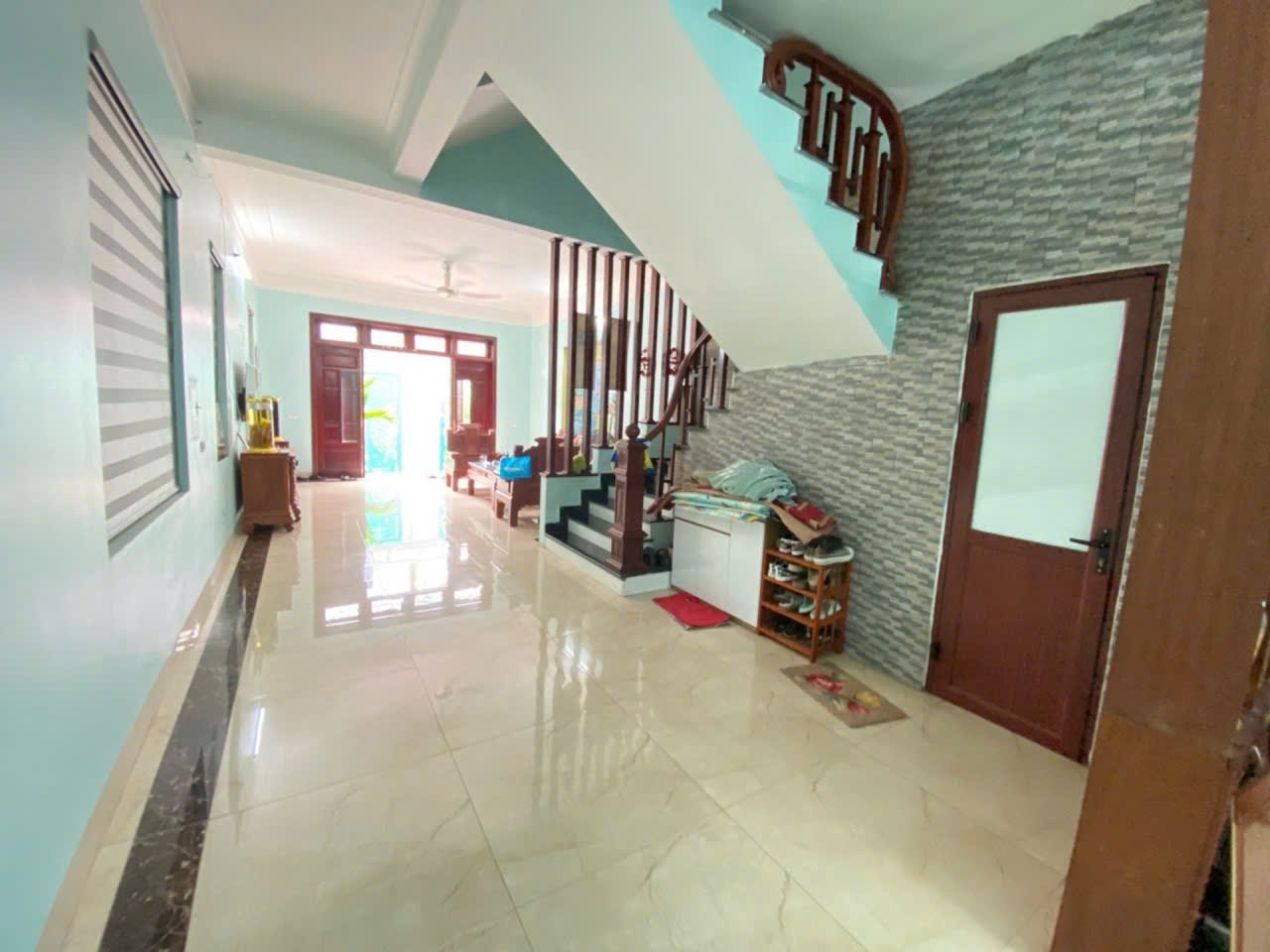 100m2 NHÀ DÂN XÂY 4 TẦNG, THOÁNG TRƯỚC SAU, THÔNG RA KĐT KIM CHUNG DI TRẠCH, chỉ 73tr/1m