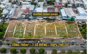 QUỸ ĐẤT 795M² HÓC MÔN – 7 SỔ LIỀN KỀ – 100% THỔ CƯ – GIÁ 41 TỶ