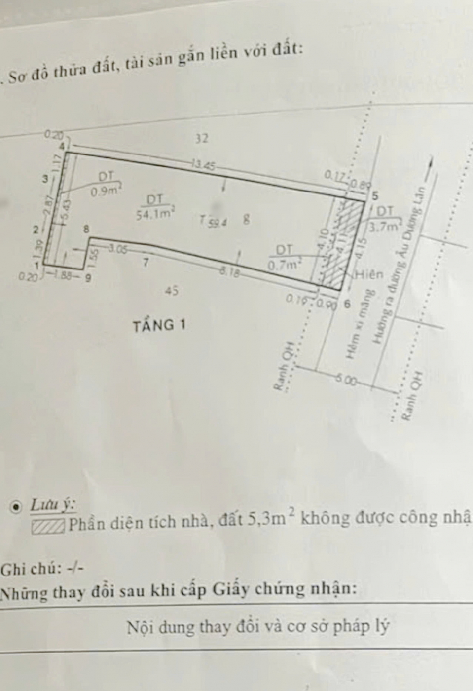 Nhà cũ vị trí đẹp 4.1*14.5/NH 5.5m hẻm 154 Âu Dương Lân P3Q8