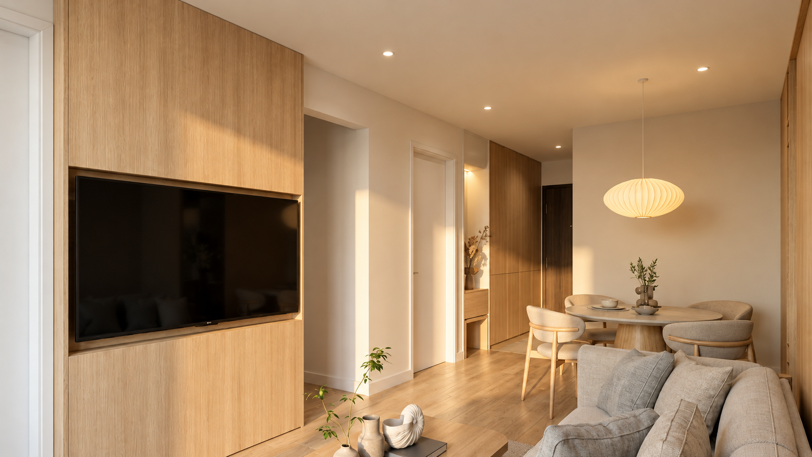 Căn 2PN 2WC nội thất sang trọng, ấm áp tại Ecolife Signature | chỉ 2,4 tỷ