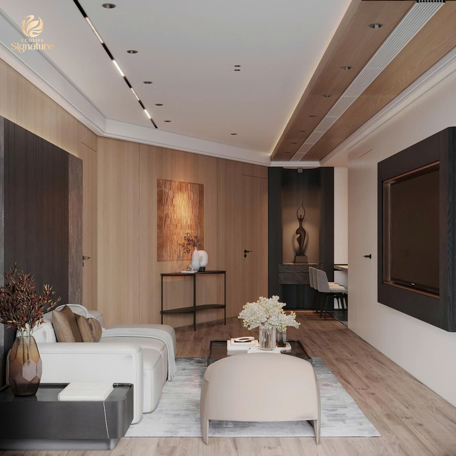Căn hộ A2 2PN, diện tích lên tới 67m2 ở thuộc Ecolife Signature đường Mê Linh, Liên Chiểu, Đà Nẵng