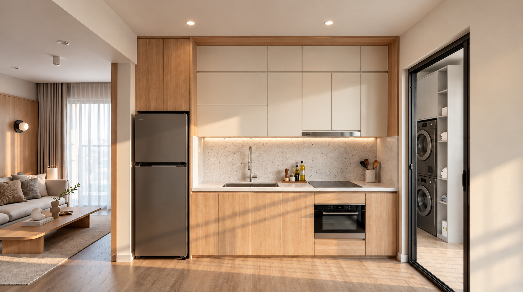 Căn 2PN 2WC nội thất sang trọng, ấm áp tại Ecolife Signature | chỉ 2,4 tỷ