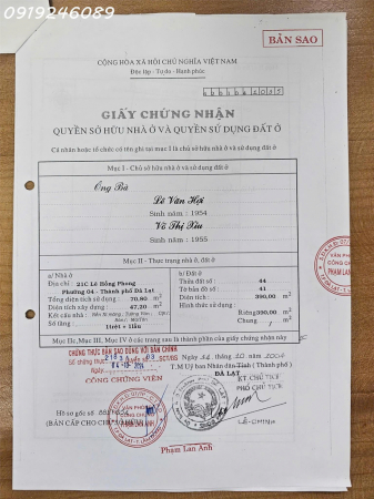 BÁN TỔ HỢP VILLA NGAY TRUNG TÂM TP ĐÀ LẠT