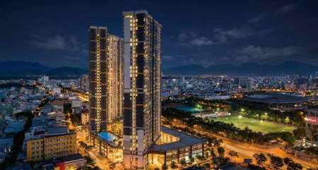 Căn 2PN Masteri Rivera Hải Châu, 67m2, view sông thoáng, tầng trung 17 giá 5.7 tỷ, sở hữu lâu dài - cho thuê 30tr/th