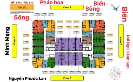 Chỉ 1 tỷ 658 (100%) - sở hữu căn hộ Sun Group TT Hoà Xuân - Sổ hồng sở hữu lâu dài