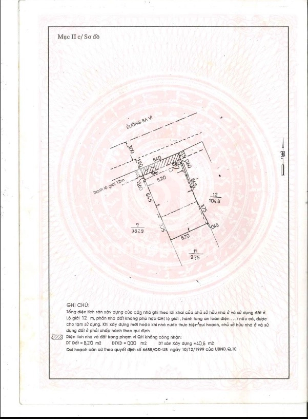 LL12BIS Đường Ba Vì, Phường Hòa Hưng LL12BIS Đường Ba Vì, Phường Hòa Hưng