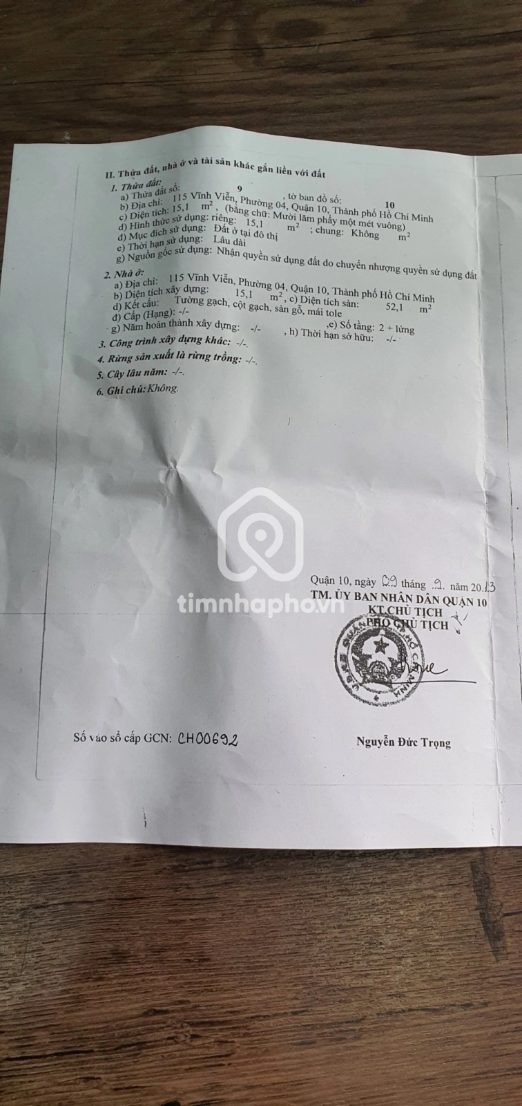 115 Đường Vĩnh Viễn, Phường Vườn Lài 115 Đường Vĩnh Viễn, Phường Vườn Lài