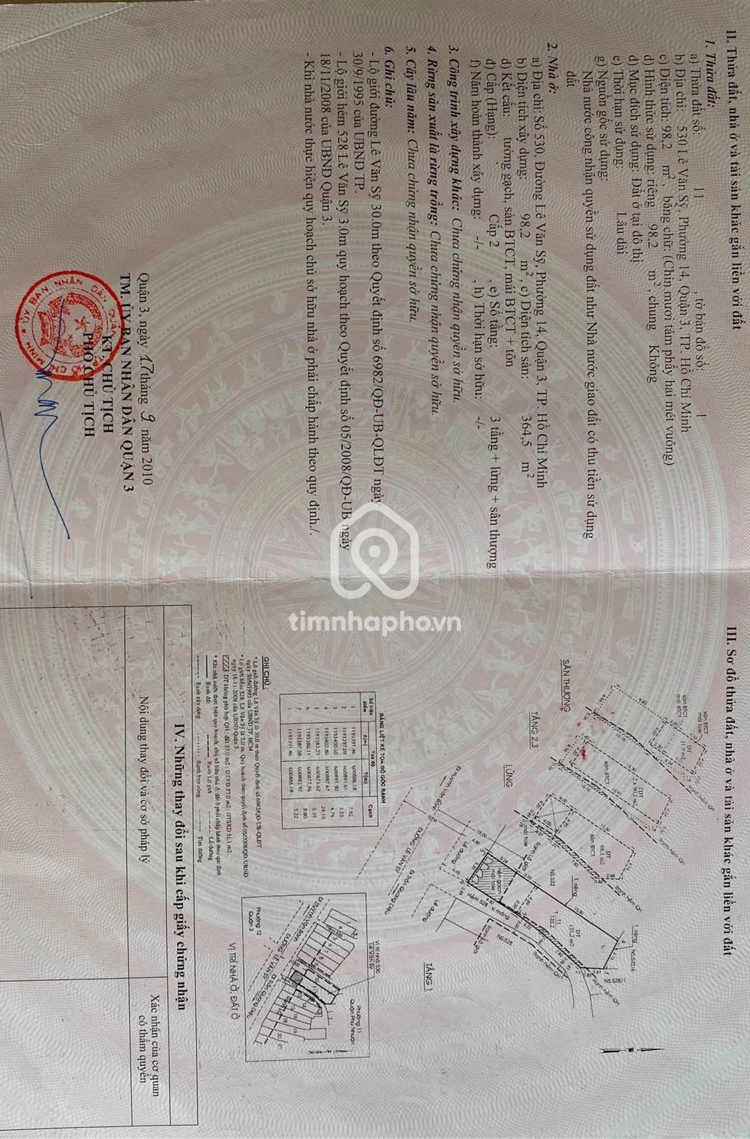 530 Đường Lê Văn Sỹ, Phường Nhiêu Lộc 530 Đường Lê Văn Sỹ, Phường Nhiêu Lộc