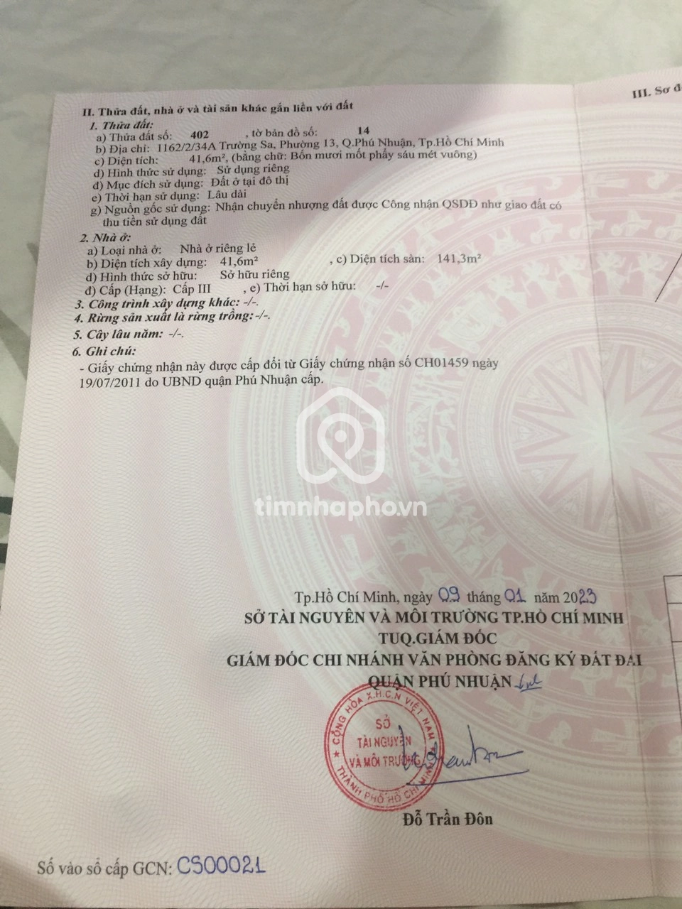1162/2/34A Đường Trường Sa, Phường Phú Nhuận 1162/2/34A Đường Trường Sa, Phường Phú Nhuận