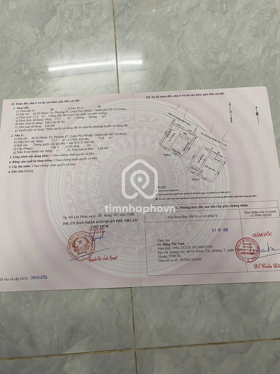46/19 Đường Nhiêu Tứ, Phường Cầu Kiệu