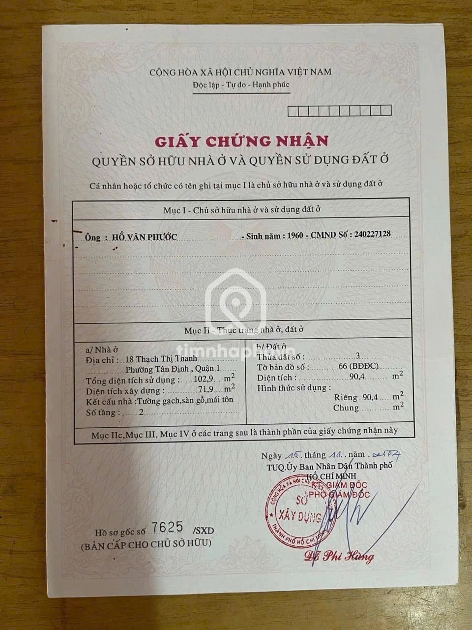18 Đường Thạch Thị Thanh, Phường Tân Định