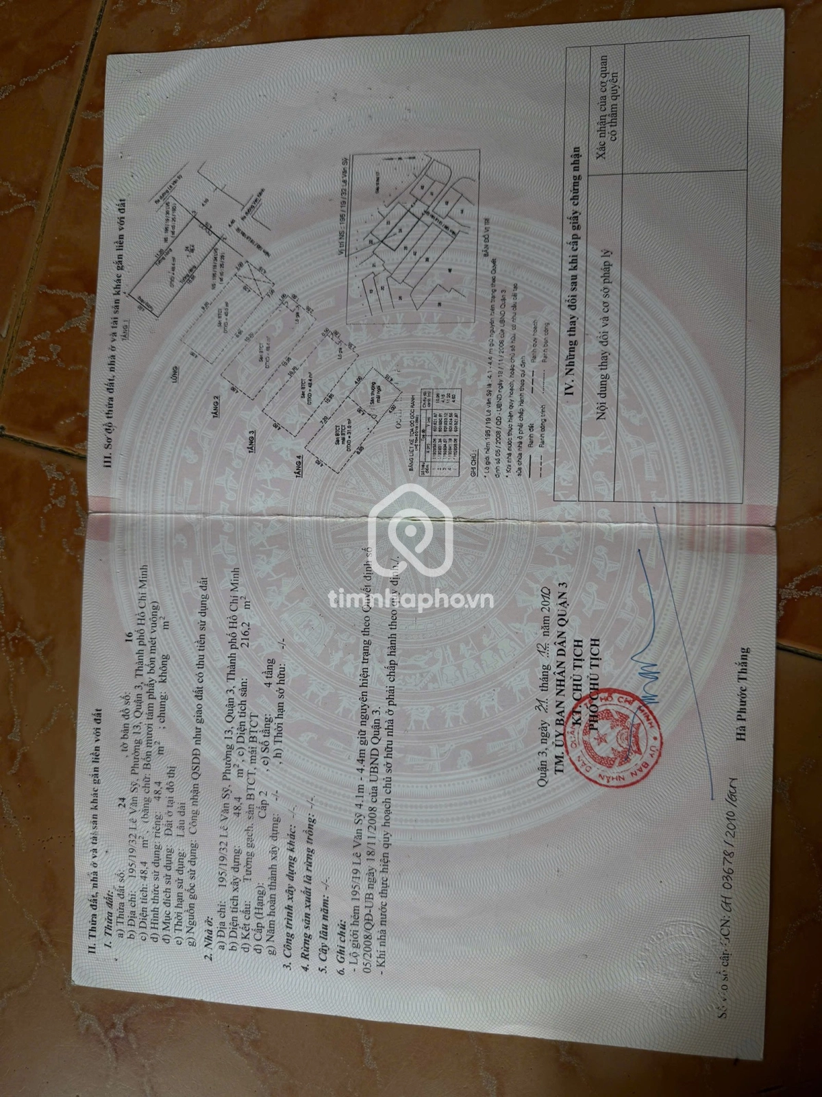 195/19/32 Đường Lê Văn Sỹ, Phường Nhiêu Lộc 195/19/32 Đường Lê Văn Sỹ, Phường Nhiêu Lộc