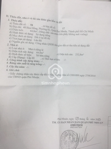 48 Đường Hoa Hồng, Phường Cầu Kiệu